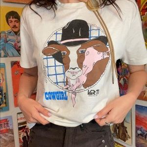 Vintage cowgirl shirt